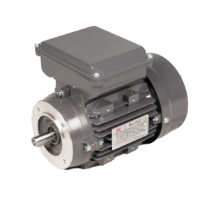 EC Three Phase Electric Motor, 4KW, (5.1/2HP), Flange Mounted(B14), 750rpm(8 pole), IE1 efficiency, 160 Frame, Cast Iron Body