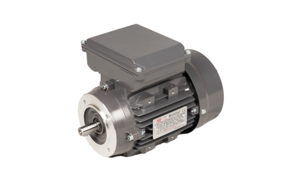 EC Three Phase Electric Motor, 4KW, (5.1/2HP), Flange Mounted(B14), 750rpm(8 pole), IE1 efficiency, 160 Frame, Cast Iron Body