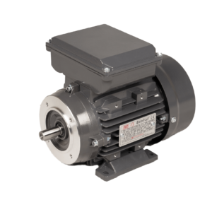 TEC Single Phase Electric Motor, 1.5KW, (2HP), Foot & Flange Mounted(B34), 3000rpm(2 pole), IE1 efficiency, 90S Frame, Aluminium Body