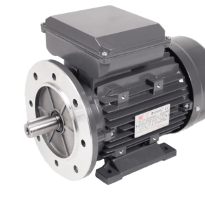 TEC Single Phase Electric Motor, 1.5KW, (2HP), Flange Mounted(B5), 3000rpm(2 pole), IE1 efficiency, 90S Frame, Aluminium Body