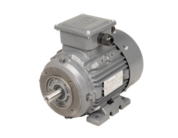 TEC Three Phase Electric  Motor, 7.5KW, (10HP), Foot and Flange Mounted(B34), 750rpm(8 pole),  IE1 efficiency, 160 Frame, Cast Iron Body