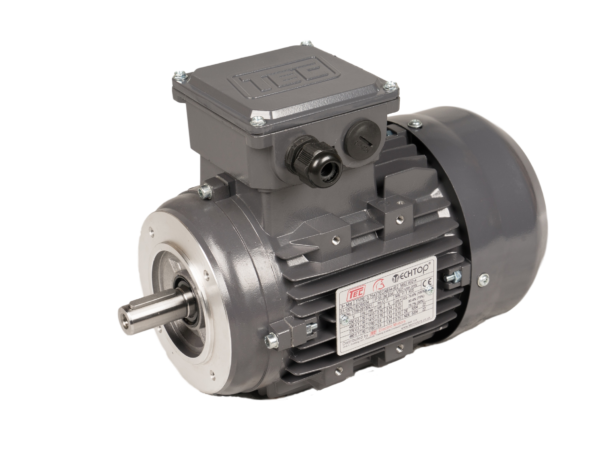 TEC 3 phase ATEX Electric Motor 7.5KW Large Face Mounted(B14B) Rotation Speed 1450 | 1740 (4 Pole), 132 Frame, Aluminium Body, Zone 2