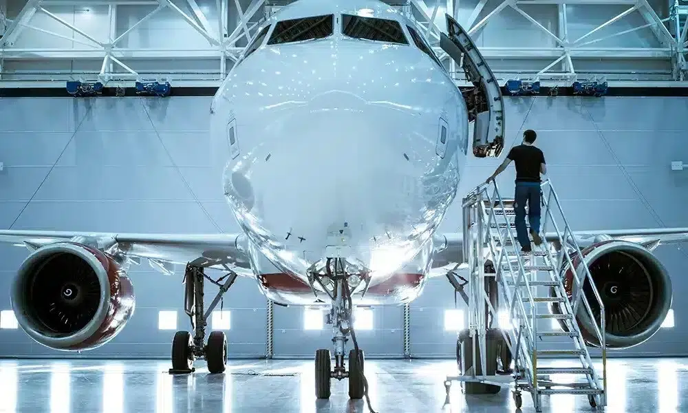 aeroplance-hangar electric motors for the aerospace sector