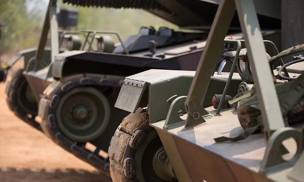 military-armored-suv-green-color-military